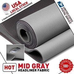 Flat Knit Headliner Fabric with Foam Backing for Car Ceiling Roof Fabric Repair