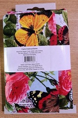 Vintage Roses & Butterflies – David Textiles Cotton Fabric (1 Yard, Pre-Cut)