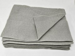 24 pcs Gray Grey 100% Acrylic Felt Fabric Craft Sheets 1.5mm (9 x 12 inches) USA