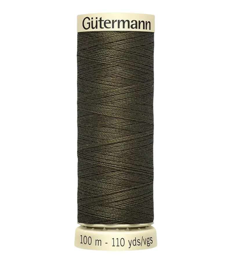Gütermann Sew All Poly – 580 Bitter Chocolate – 110yds