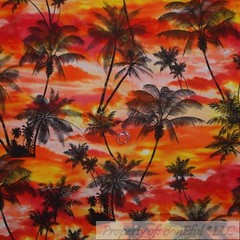 BonEful Fabric FQ Cotton Quilt Black Orange Pumpkin Glitter Polka Dot Stripe Boy