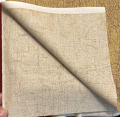 1 Yd Crackled Brown & Red on Gold Cotton Marcus Brothers Textiles, Inc 45″ Wide