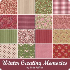 Winter Creating Memories Fat Quarter Bundle by Tilda Fabrics