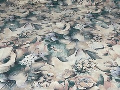 Vintage 1990 Floral Print House N’ Home Fabrics & Draperies Upholstery 36″Lx54″W