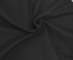 100% Wool BLACK Fabric BTY Thick warm Italian outer wear coat 59″