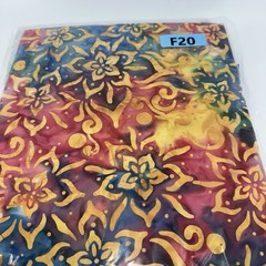 High-Quality Quilting Fabric, One Yard Bundles Package Of 10 Assorted Multicolor