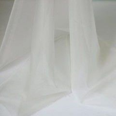 Solid Color Pure Silk Organza 45” By Yards Silk Gauze Fabric Wedding Crafts DIY