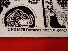 Fabric Decades Patch C21578 Springs Creative Products Group 44×72″