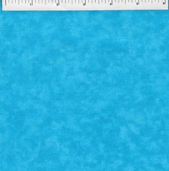 Aqua Blue Mottled Fabric Cotton 1-7/8 Yard (44″ x 67.5″)