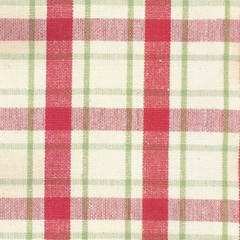 Cotton Homespun Stripe CARNATION RED Drapery Pillow Cushion Upholstery Fabric