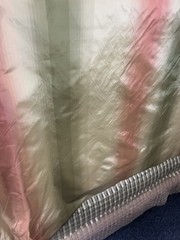 Striped TAFFETA Silk . 100% silk. Sold By the yard.