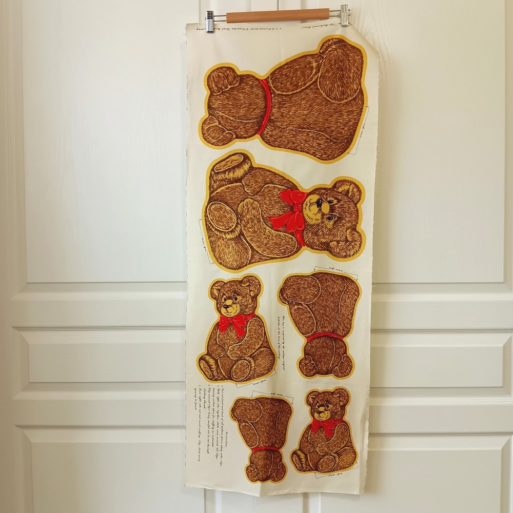 VIP Cranston Print Nostalgia Collection “Old-Fashioned Bears” Cut & Sew Panel