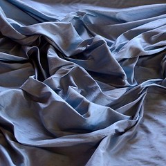 Powder Blue Dupioni Silk, 100% Silk Fabric, 44″ Wide, By The Yard (S-112)