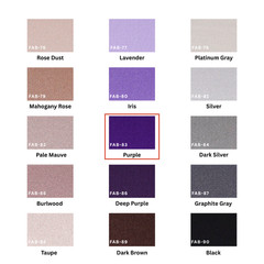 Purple 100% Pure Mulberry Silk Fabric by the Yard