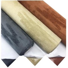 Self Adhesive Faux Suede Fabric Wrap Film Sticker Stretch Car Interior DIY Craft