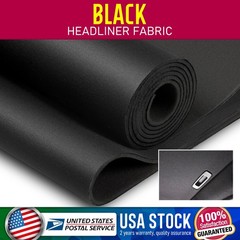80″ x 60″ Auto Headliner Fabric Car Roof Ceiling Lining Upholstery Foam Backing