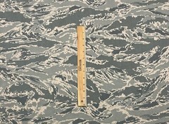 ABU TIGER STRIPE MILITARY CORDURA 500D NYLON WATERPROOF COATED DWR FABRIC 60″ W