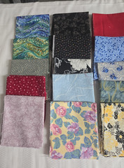 30 Cotton/ Cotton Blend Fabric Fat Quarters 18×21/22 No Duplicates Sew Quilt