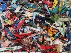 11 pound bag of crumbs and scraps cotton, batik, and others