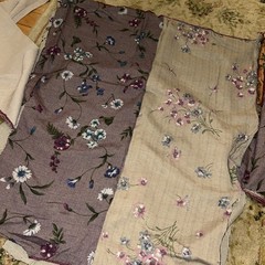 Lot Silk Satin Rayon Acetate Fabric remnants Various Sizes-make Doll Clothes Etc