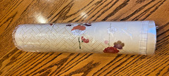 Vintage Japanese Kimono Silk Fabric Bolt 40+ft Floral Onward 100% Silk 14″ NOS