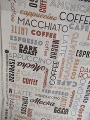 Whistler Studios Windham Fabrics Dark Roast COFFEE COTTON FABRIC 1Y2″X44″ NEW