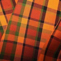 VW Westfalia Plaid Fabric Foam Backed T2 Bay 1968-79 Camper Upholstery 59″-150cm