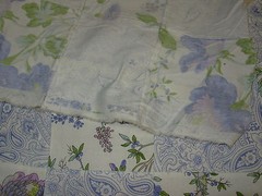 9 YDS~FLORAL PATCHWORK~100% COTTON DRAPERY UPHOLSTERY FABRIC FOR LESS