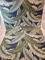 NEW! Tommy Bahama Outdoor Fabric Tropical Swaying Palms Green 5.875 Yards – 1 pc