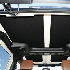 Black Headliner Fabrics 1/8″ Foam Backed 100″x60″ Car Roof Door Panel Upholstery