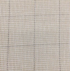4 Yards of Neutral Windowpane Medium Weight Home Decor Fabric