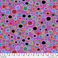 1/2 Yard – Kaffe: From the Archives | Bubbles – Plum by Kaffe Fassett