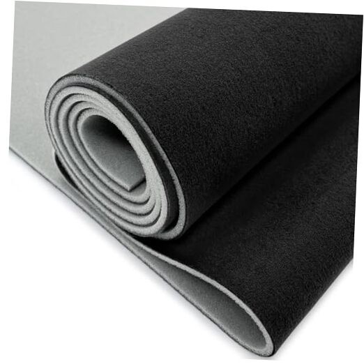 Graphene Auto Headliner Fabric with Foam Backing – Cooling & UV 36″l×60″w Black