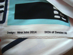 IKEA Fabric Per Yard Multicolor City Buildings GITTE IKEA Textiles – NEW