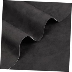 Black Suede Fabric Wrap Suede Wrap Self-Adhesive Car Interior Film 17in x 70in