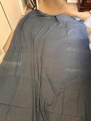 Light Weight Cotton Denim/chambray Fabric 3.25 Yards 62” Wide