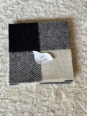 WOOL Charm Pack LOT 84 Squares! Assort PLAIDS-CHECKS-STRIPES- HERRINGBONE 5 inch