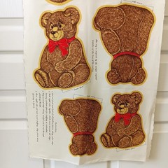 VIP Cranston Print Nostalgia Collection “Old-Fashioned Bears” Cut & Sew Panel