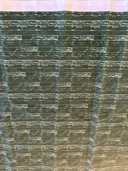 Fabric by Bristol Bay Studio for JoAnn’s 1.5 Yards Green w Print 100% Cotton New