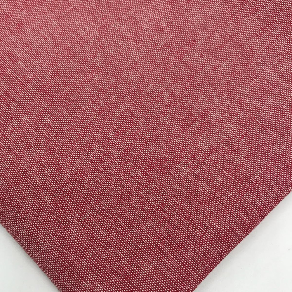 Heritage Weave Solid Red Fabric, 100% Cotton 120Gsm, 57″ Wide X 1 Yard Cut