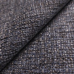 Charcoal Blue Boucle Upholstery Fabric 56″ By The Yard Latex Backing Heavy