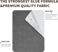 Sofa Fabric Repair Patch, 6 Piece Microfiber Patches, Self Adhesive Fabric Sofa
