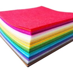 Felt Sheets 40 Pcs 8 X 12 inches 20 X 30cm 1mm Thick Soft Felt Fabric Sheet D…