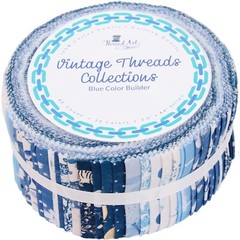 ThreadArt Jelly Roll Fabric for Quilting Crafting Sewing 40 Precut Strips