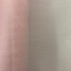 Jolene BABY PINK Polyester Two-Tone Chiffon Fabric by the Yard – 10135