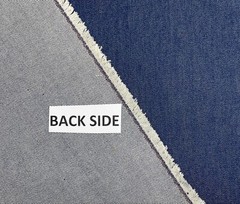 INDIGO BLUE DENIM 12 Oz 100% COTTON APPAREL MULTIUSE USA FABRIC BY 1/2 YARD 71″W