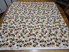 Sports Life Design #19495 Bowling 🎳 Fabric Unused Piece For Sewing Or Crafting