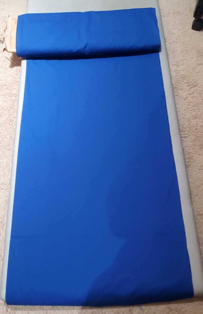 BROADCLOTH Poly/Cotton 44/45″ FABRIC – 23 Yards – Royal or Dark Blue