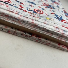 Marvel Captain America Patriotic Red White Blue Fabric 44″ x 7.5 Yards