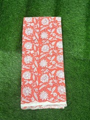 3 Yard Indian Hand Hand Block Print Cotton Fabric Sewing, Quilting, Craft Fabric